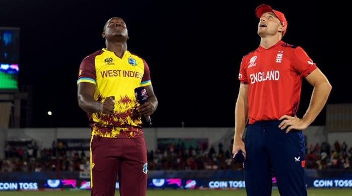 West Indies set England 181-run target in T20 World Cup 2024 Super 8 clash