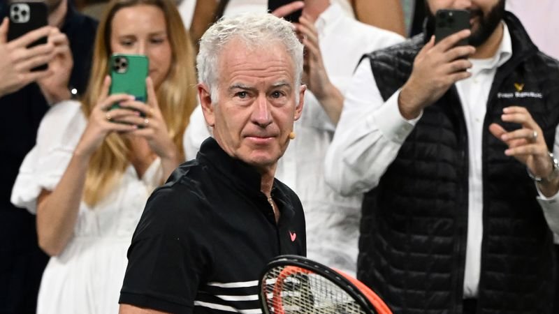 ESPN tennis analyst John McEnroe will miss some of US Open after positive Covid-19 test | CNN