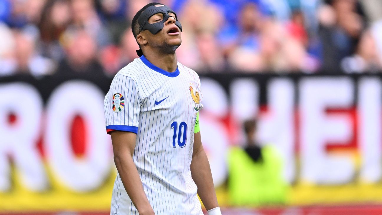 Euro 2024 Daily: Mbappé struggles again as France get lucky