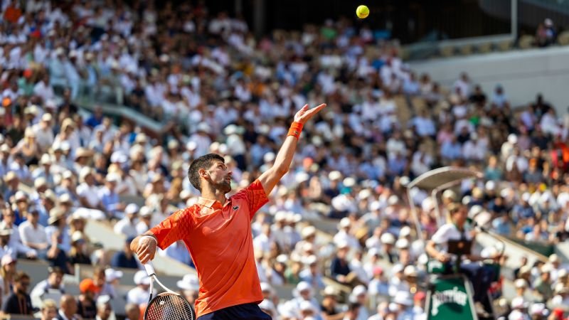 Novak Djokovic on cusp of historic 23rd grand slam as he faces Casper Ruud in French Open men’s final | CNN