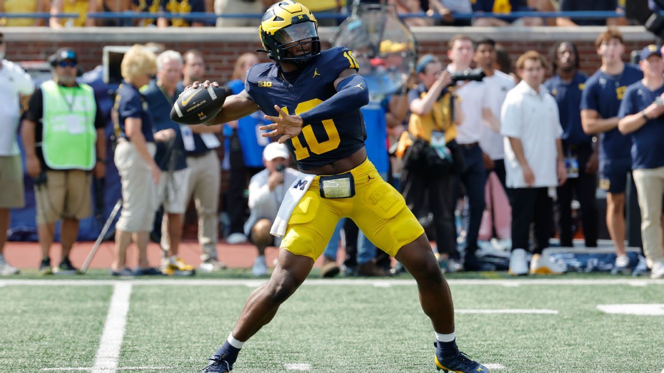 Wolverines make QB switch, to start Orji vs. USC